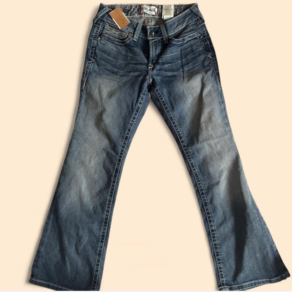 Ariat Boot Cut Real Denim Blue Jeans